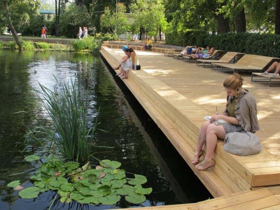 Se vi doveste trovare a Mosca in estate, potrà essere un'ottima occasione di visitare il Gorky Park nel suo periodo migliore