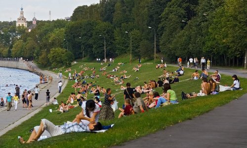 L'estate a Mosca può non essere poi così dissimile dalla nostra, almeno per qualche settimana
