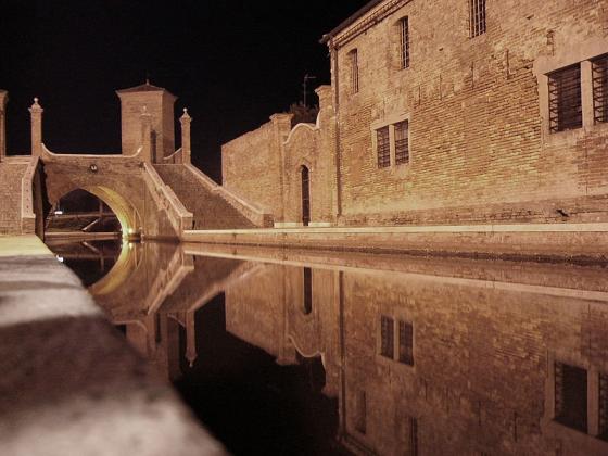 Scorcio notturno del Trepponti