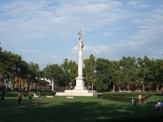 Piazza Ariostea a Ferrara