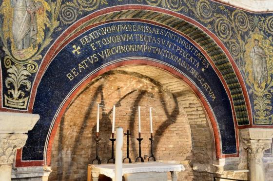 Il battistero è diventato patrimonio dell'umanità grazie anche ai suoi caratteristici e bellissimi interni