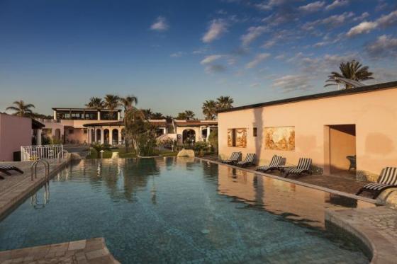 La piscina dell'Hotel Eros